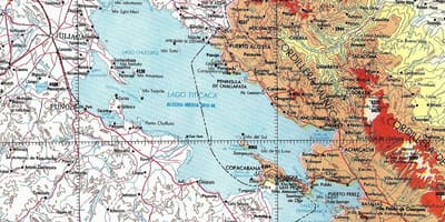 Карта озеро титикака Перу 